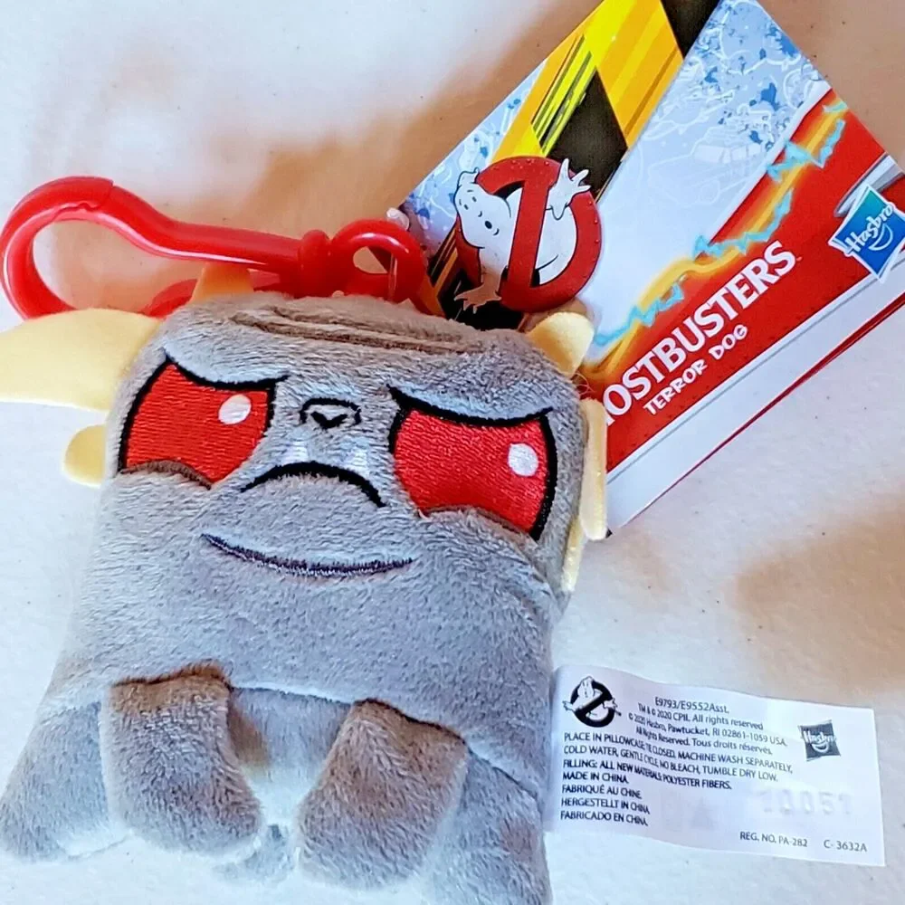 Ghostbusters Afterlife Terror Dog Plush Keychain Bag Clip Hasbro 2020 - NEW